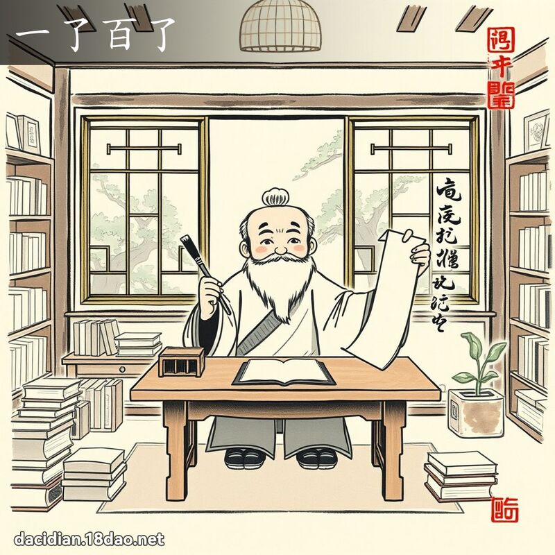 一了百了 配图