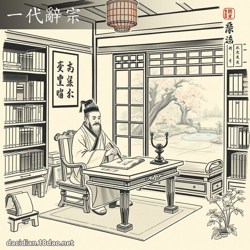 一代辞宗 配图