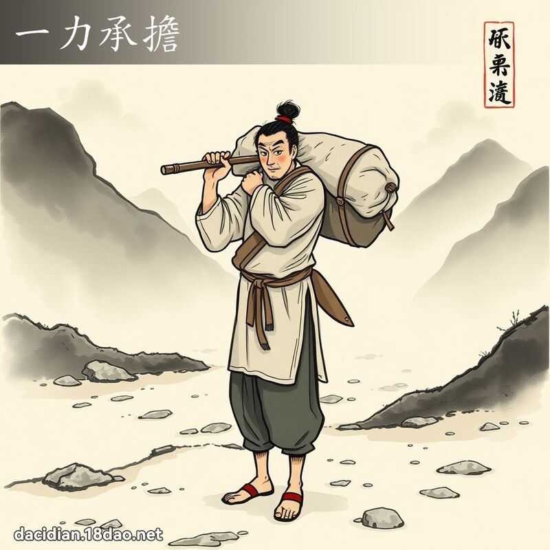一力承担 配图