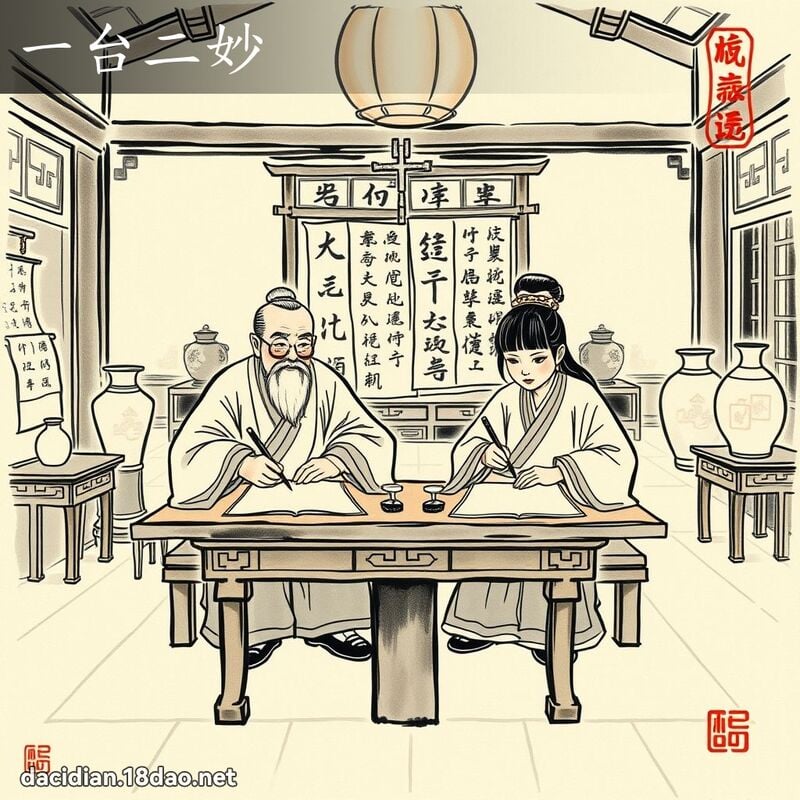 一台二妙 配图
