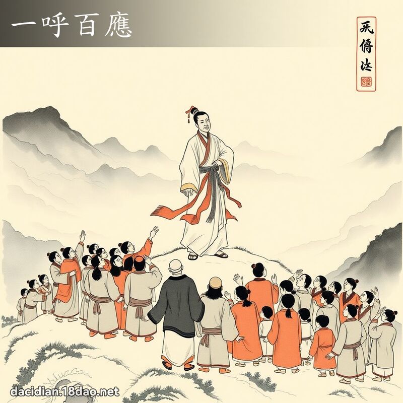 一呼百应 配图