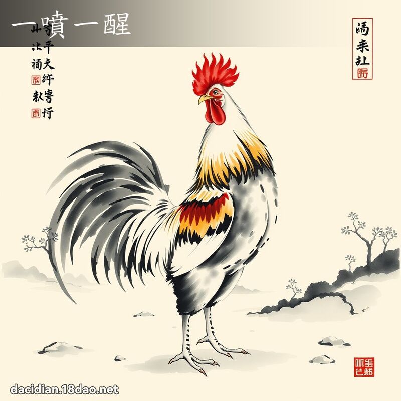 一喷一醒 配图