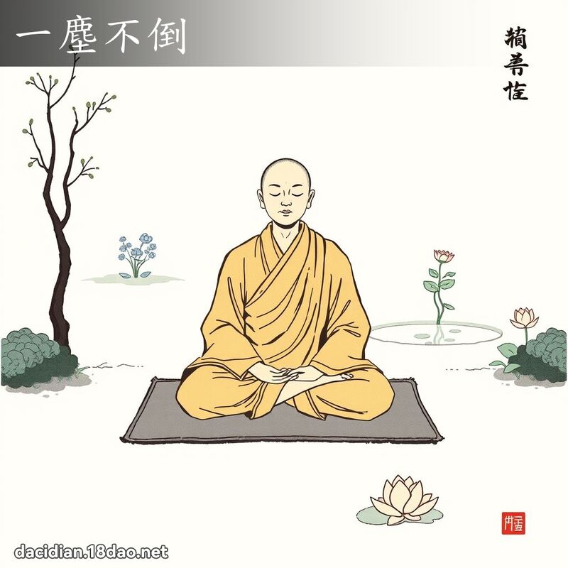 一尘不倒 配图