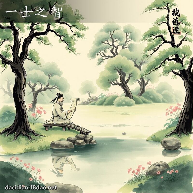 一士之智 配图