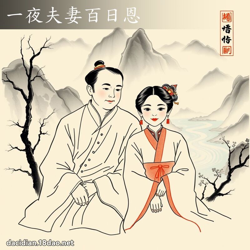 一夜夫妻百日恩 配图