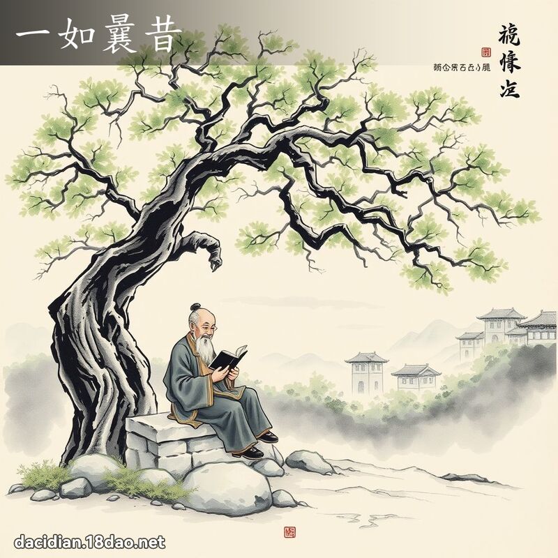 一如曩昔 配图