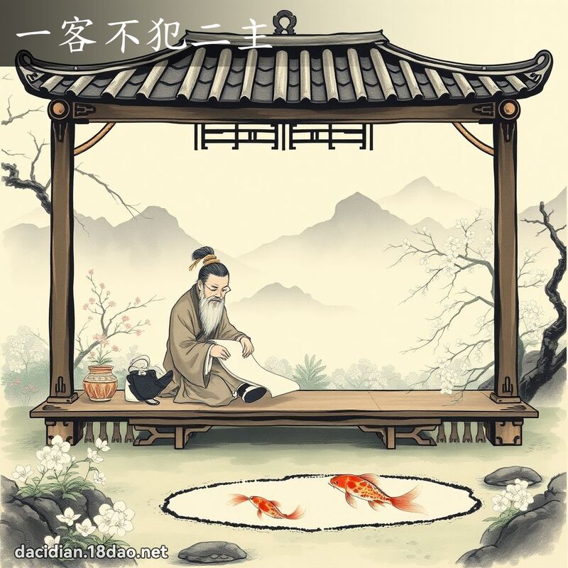 一客不犯二主 配图