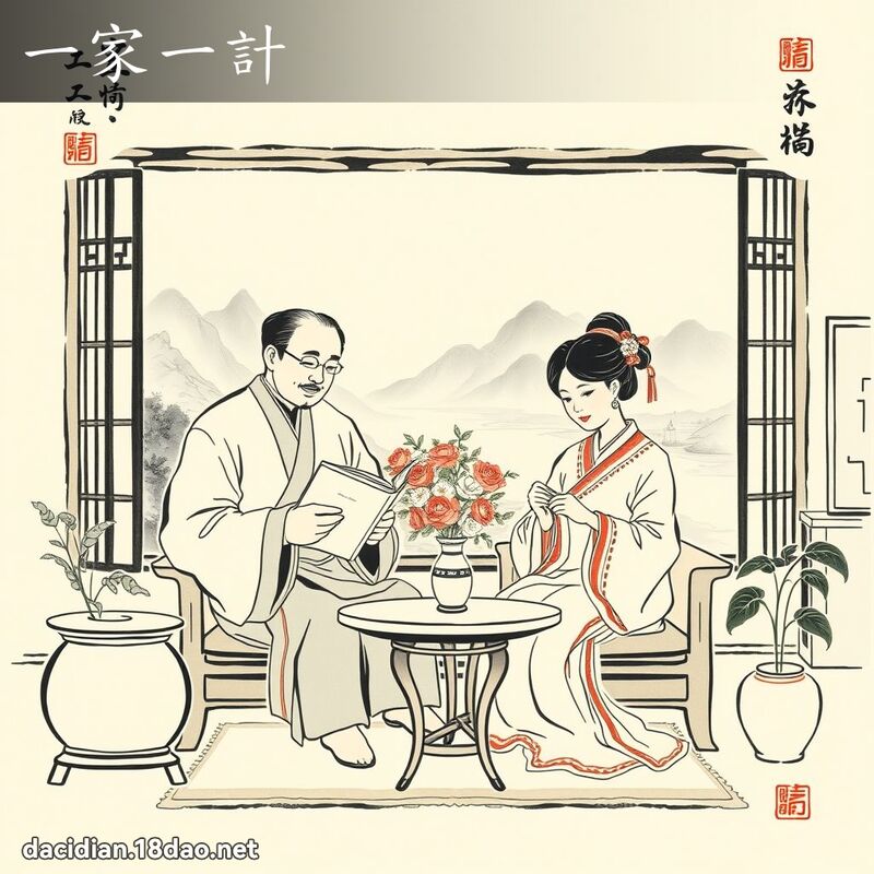 一家一計 配图