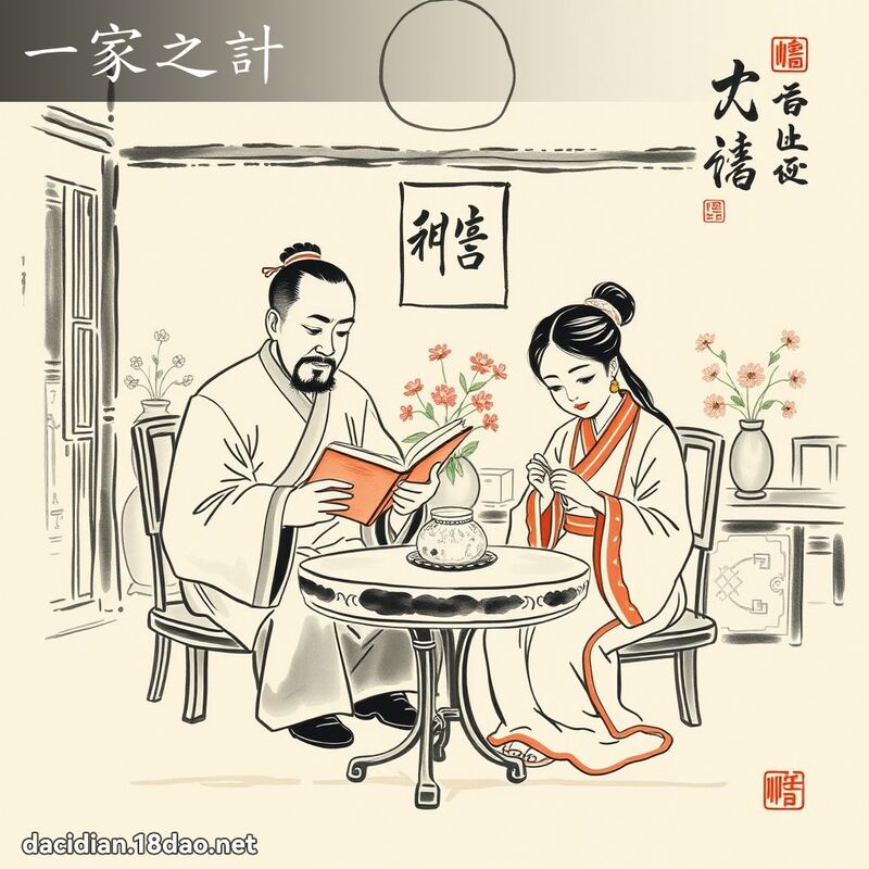 一家之計 配图