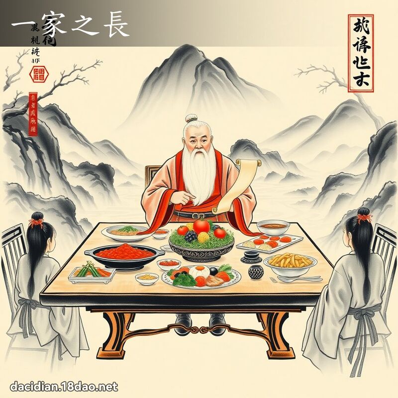 一家之長 配图