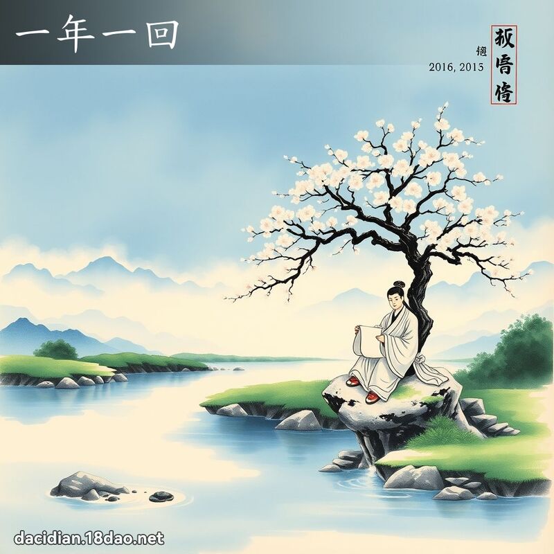 一年一回 配图