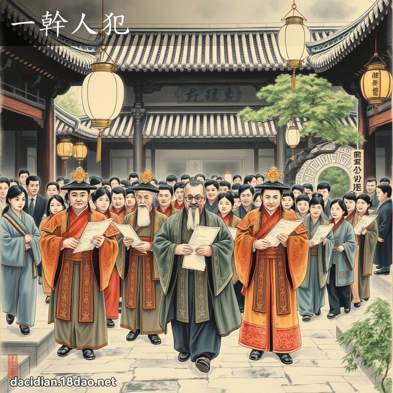 一幹人犯 配图
