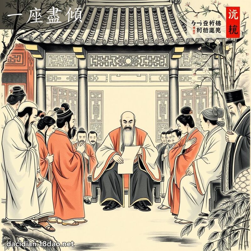 一座盡傾 配图