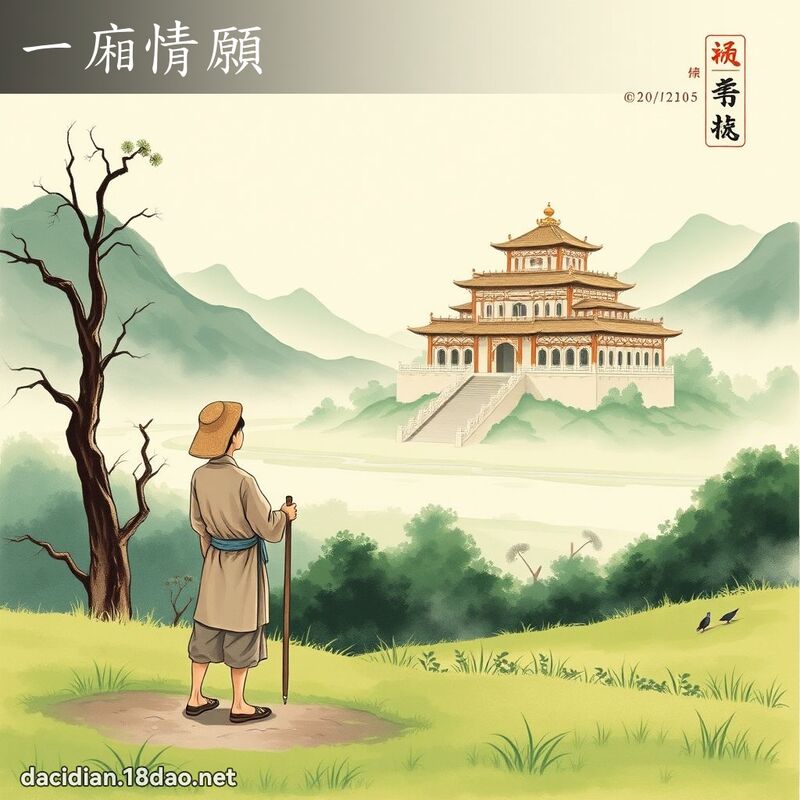 一廂情願 配图