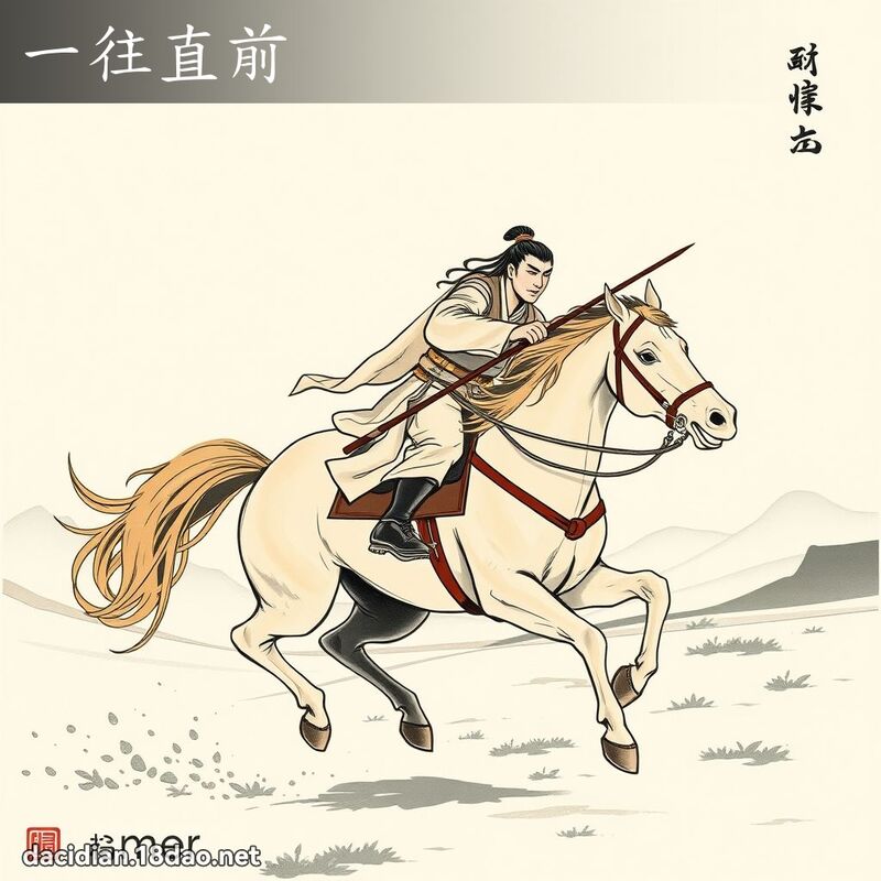 一往直前 配图