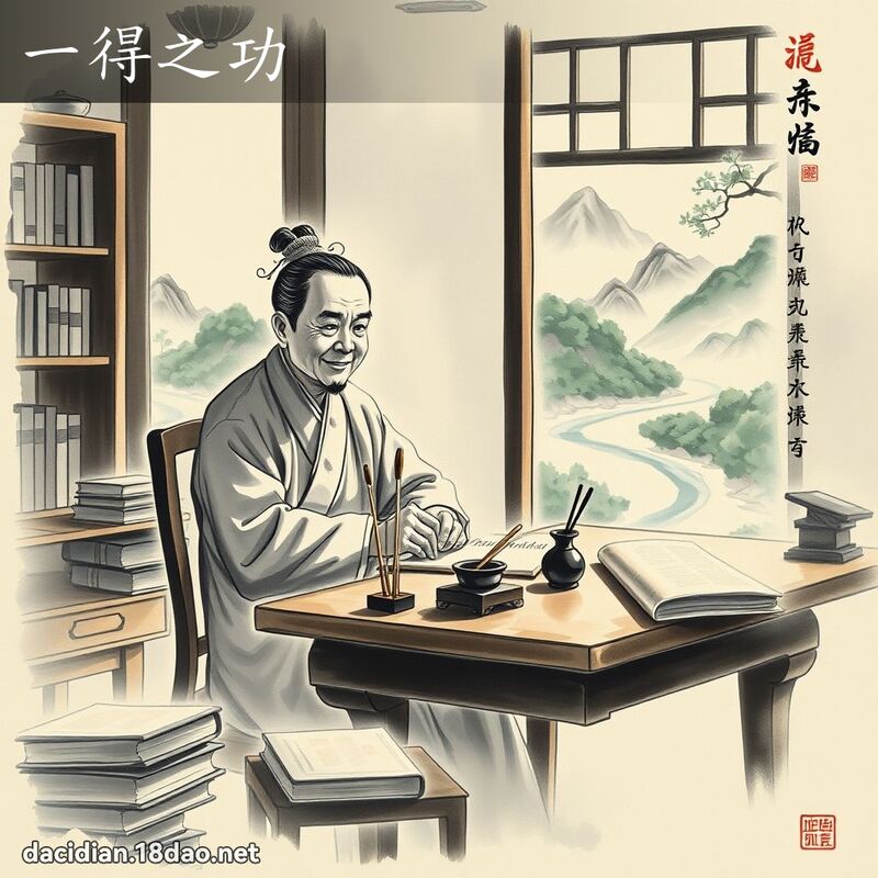 一得之功 配图