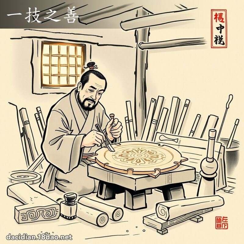一技之善 配图
