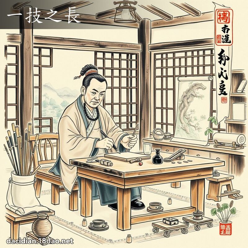 一技之长 配图