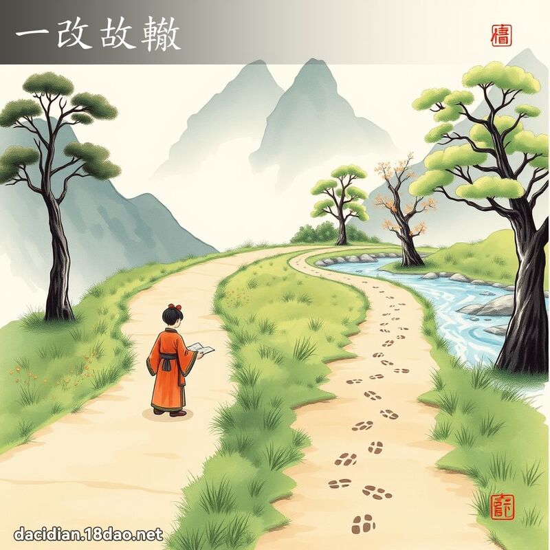 一改故辙 配图