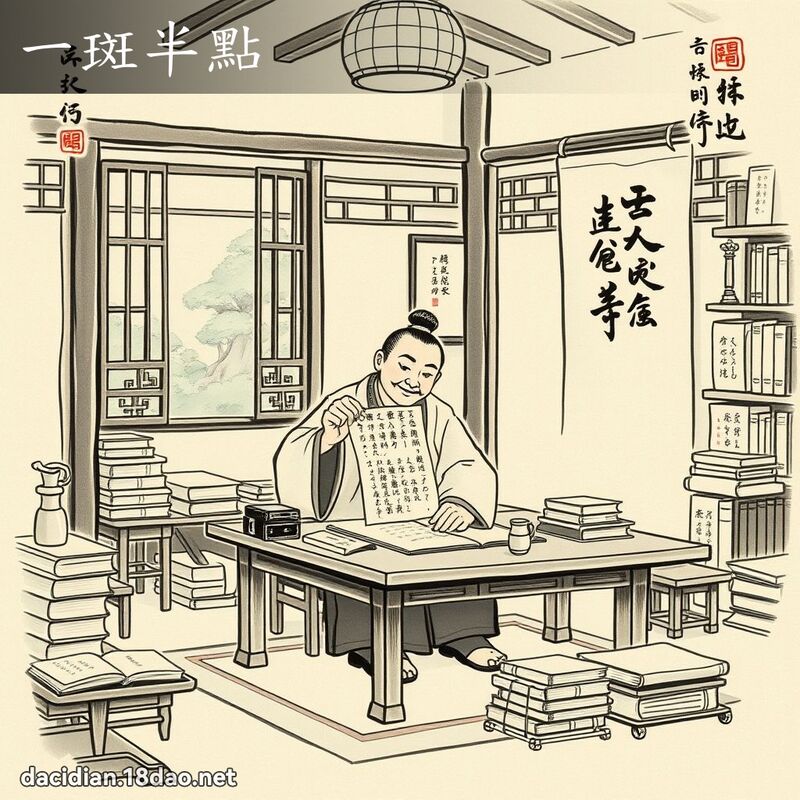 一斑半点 配图