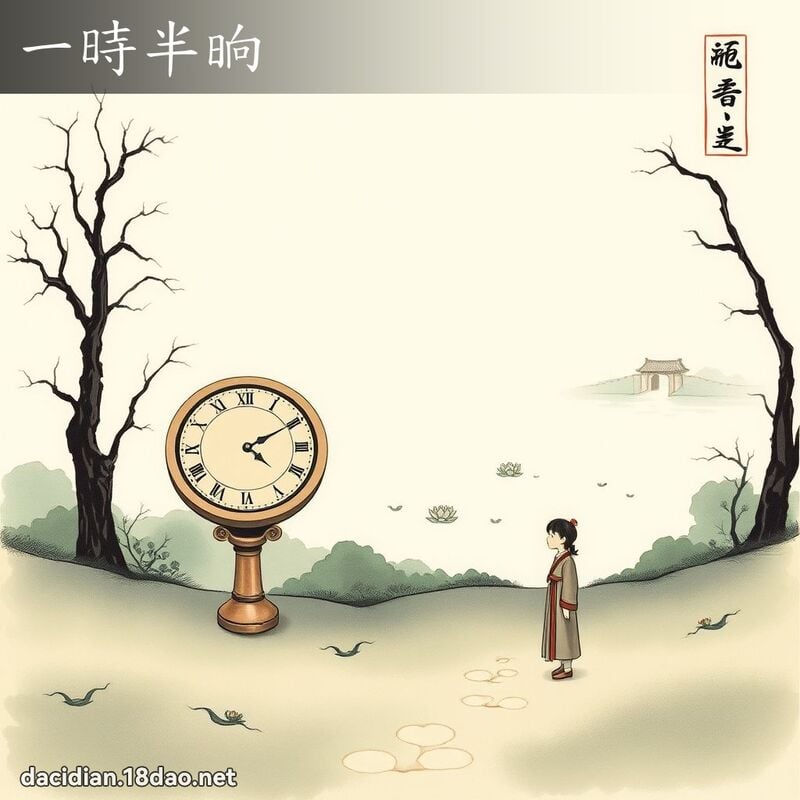 一时半晌 配图
