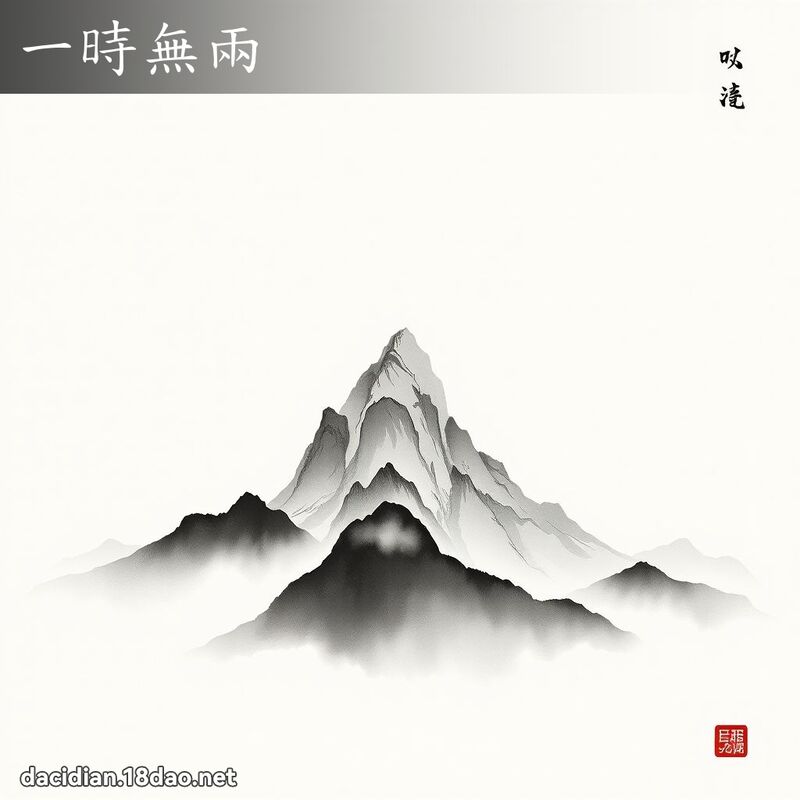 一时无两 配图