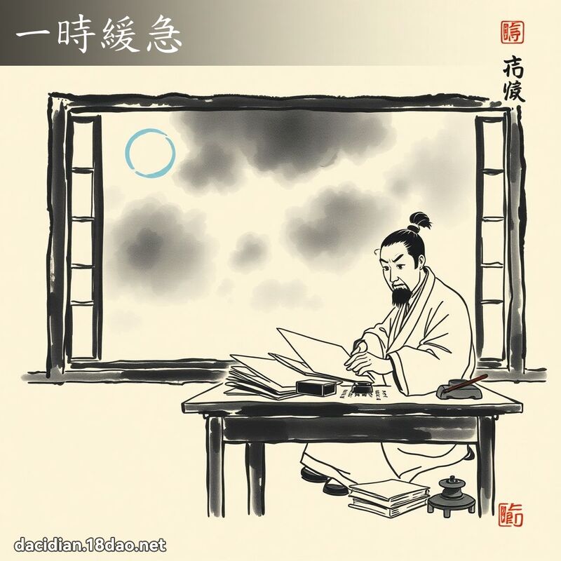 一时缓急 配图