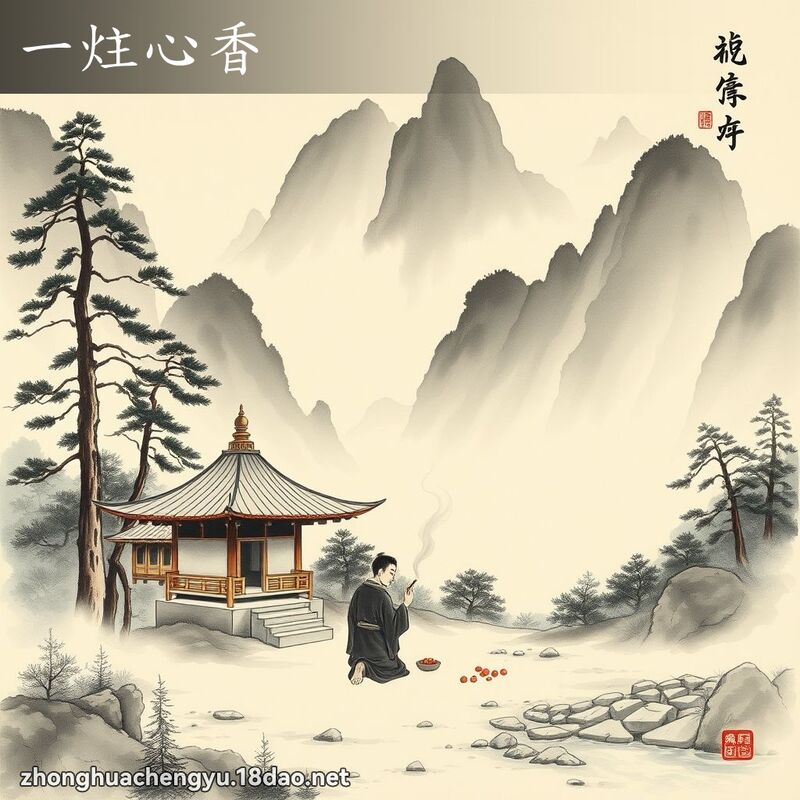 一炷心香 配图