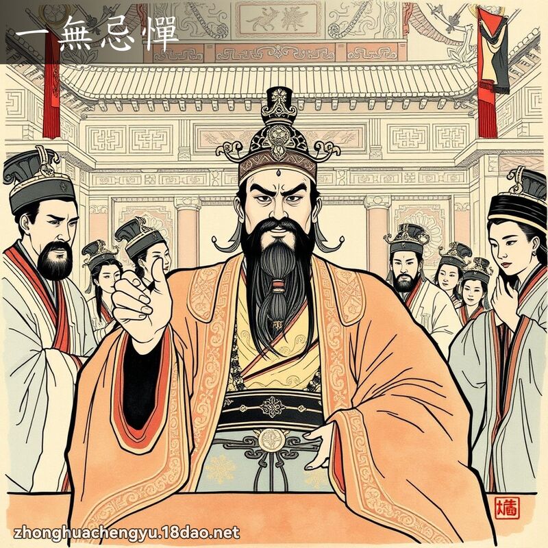 一无忌惮 - 中华成语配图