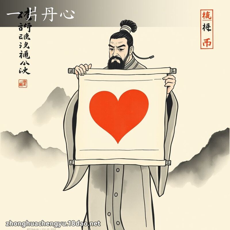 一片丹心 - 中華成語配圖