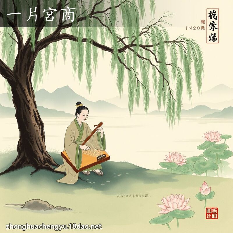 一片宮商 - 中華成語配圖