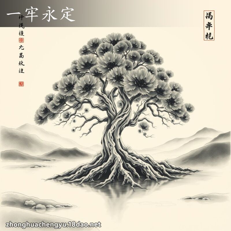 一牢永定 - 中華成語配圖