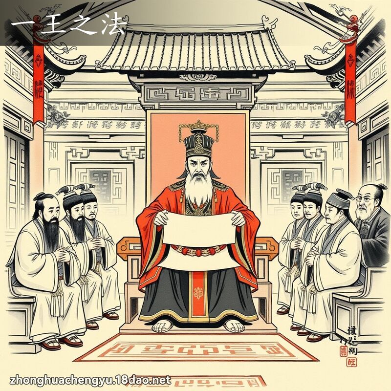 一王之法 配图