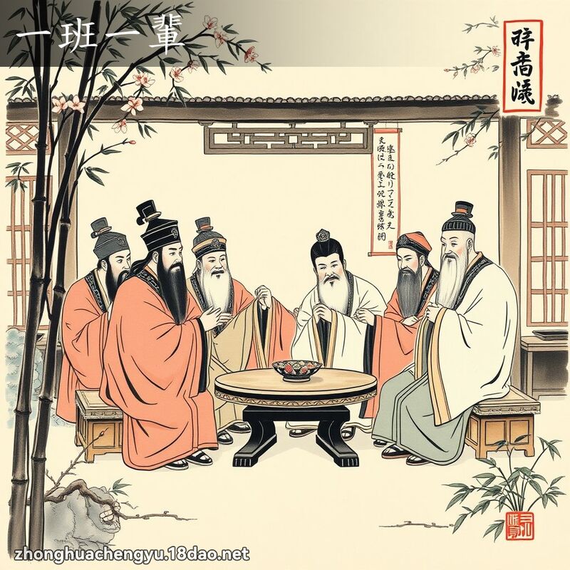 一班一辈 - 中华成语配图