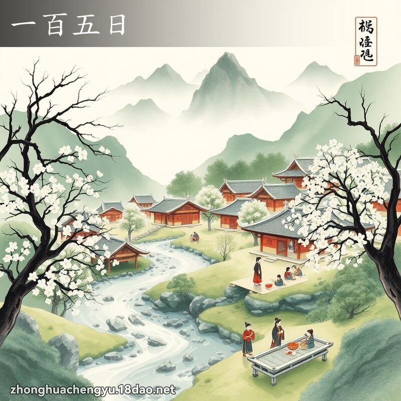 一百五日 - 中华成语配图
