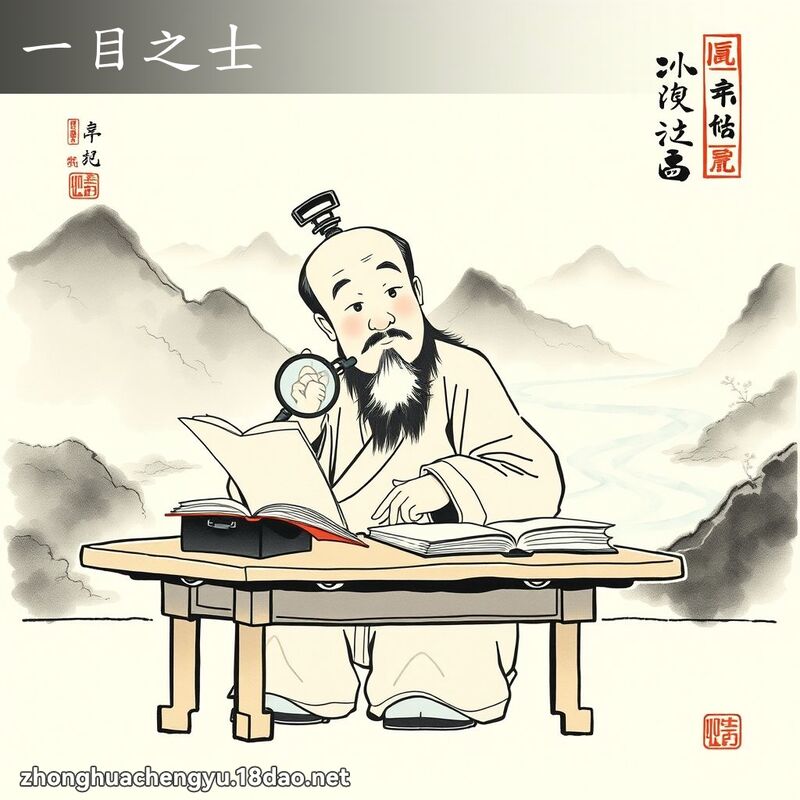 一目之士 - 中华成语配图