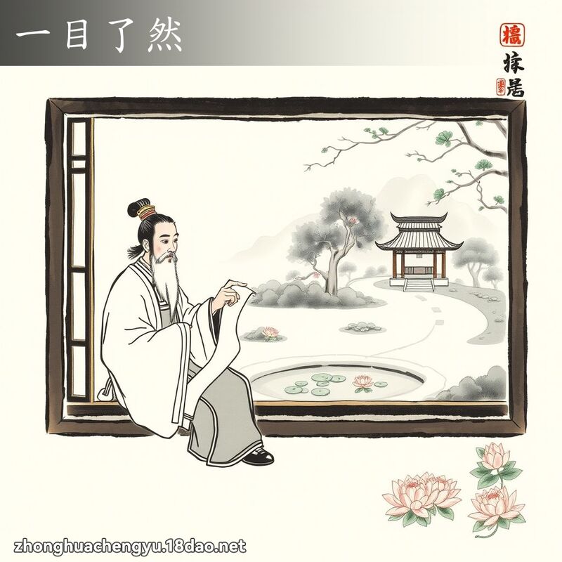 一目了然 - 中华成语配图