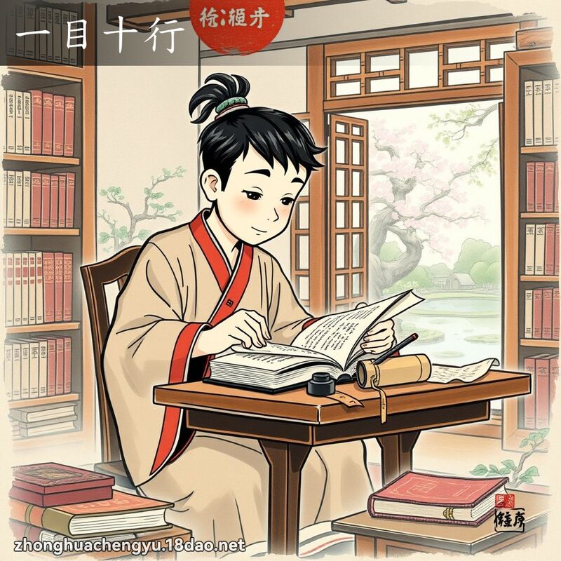 一目十行 - 中华成语配图