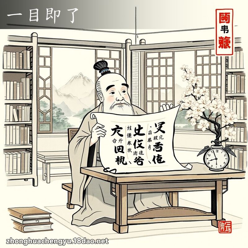 一目即了 - 中华成语配图