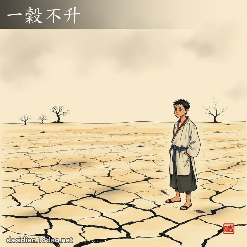 一谷不升 配图