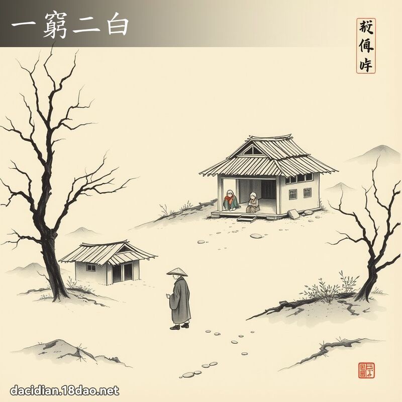 一穷二白 配图