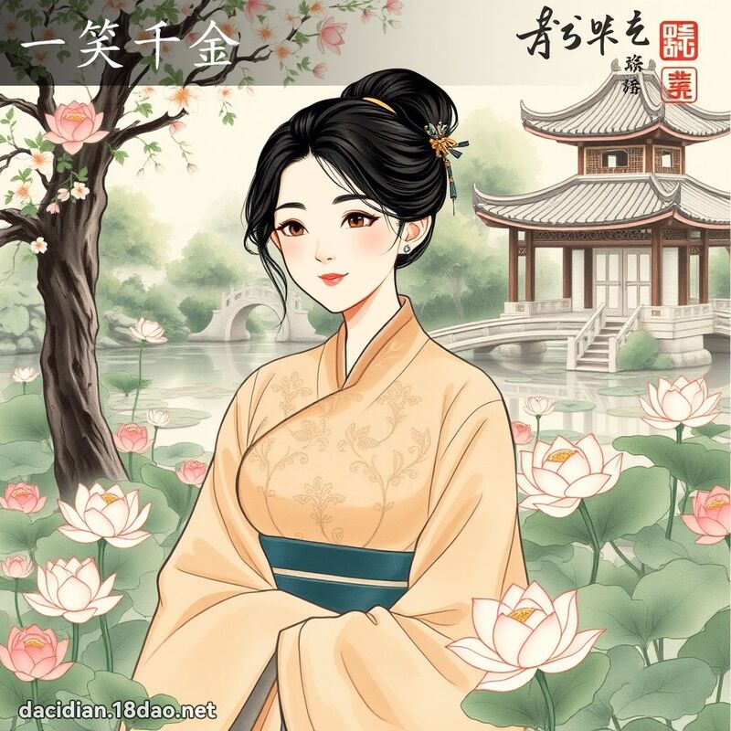 一笑千金 配图