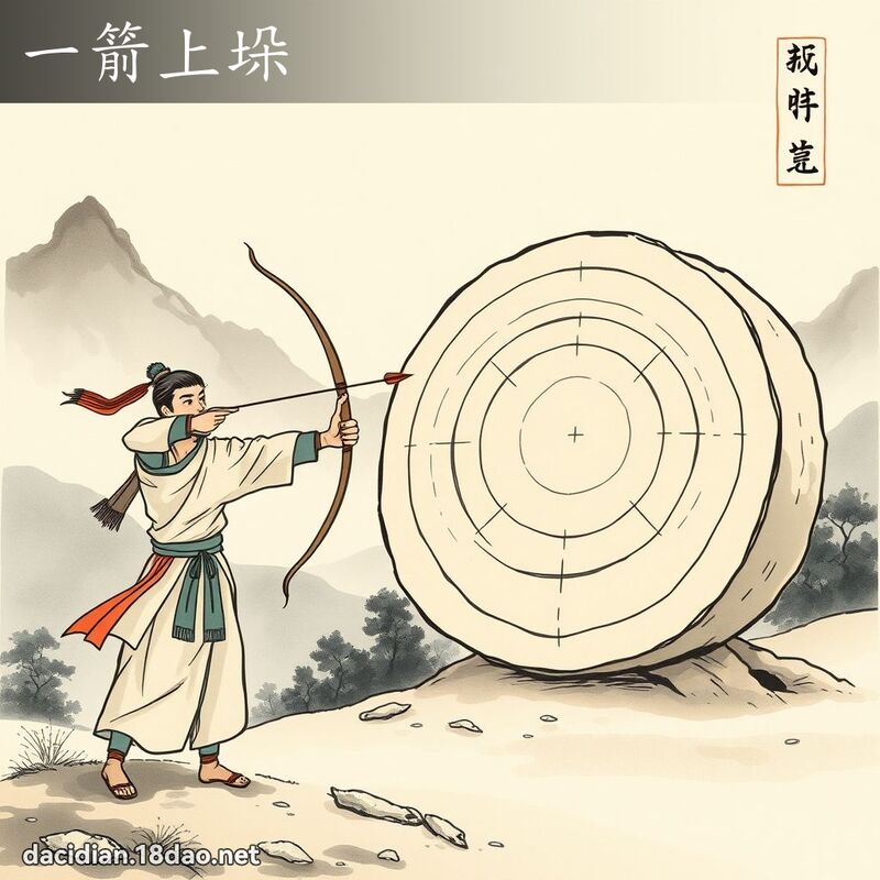 一箭上垛 配图
