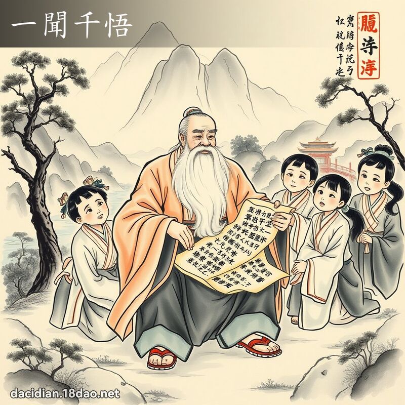 一闻千悟 配图