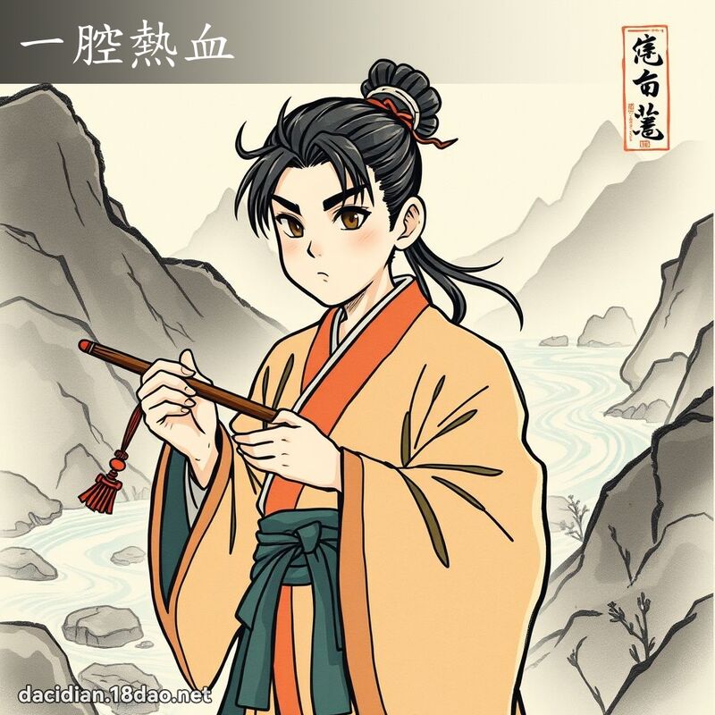一腔热血 配图