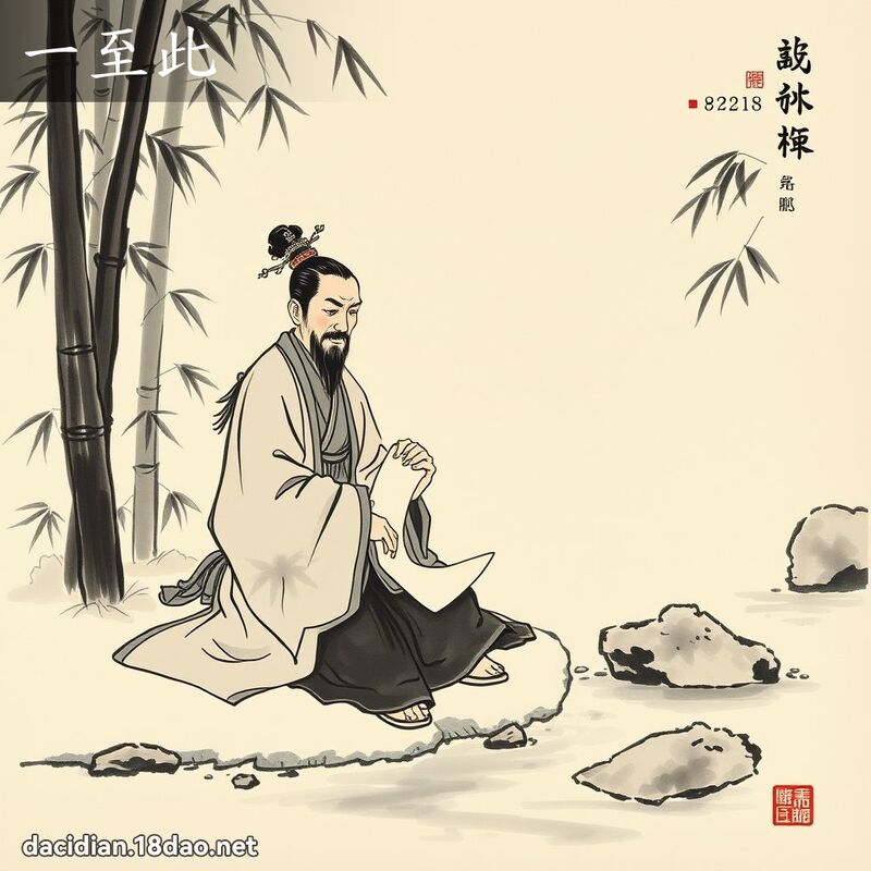 一至此 配图