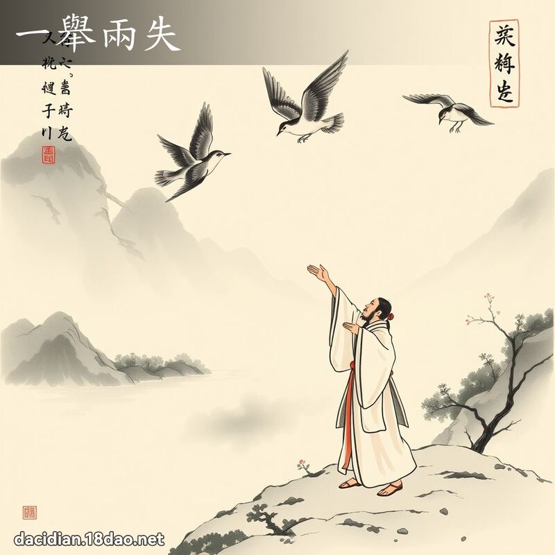 一举两失 配图