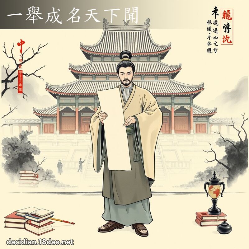 一举成名天下闻 配图