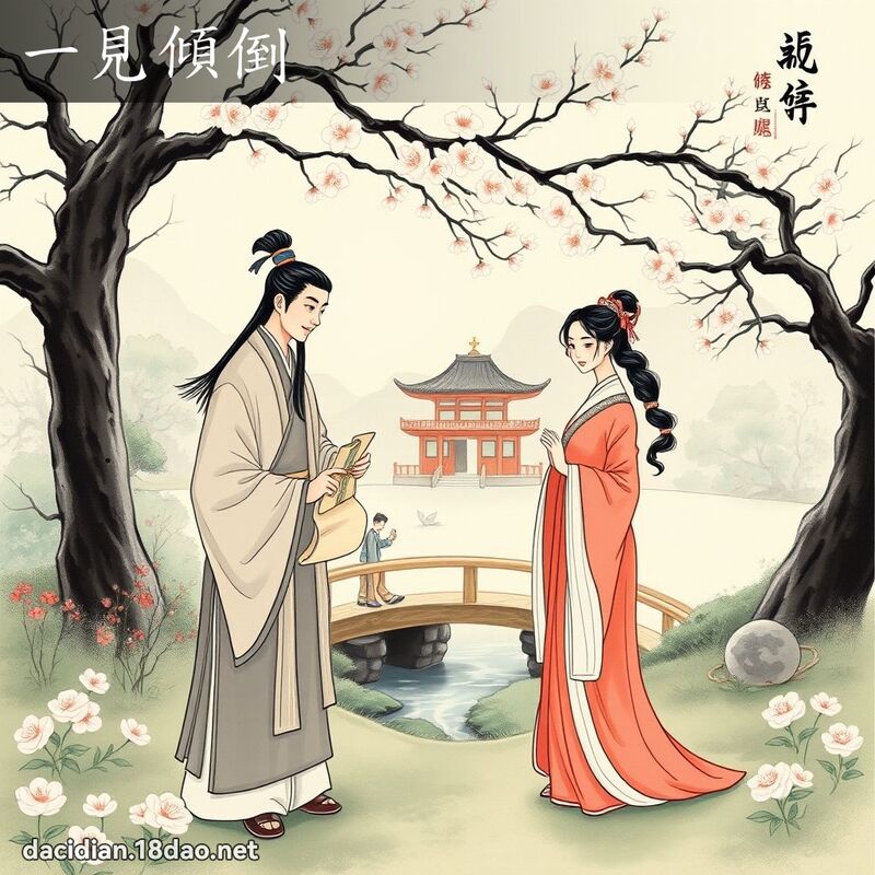 一见倾倒 配图