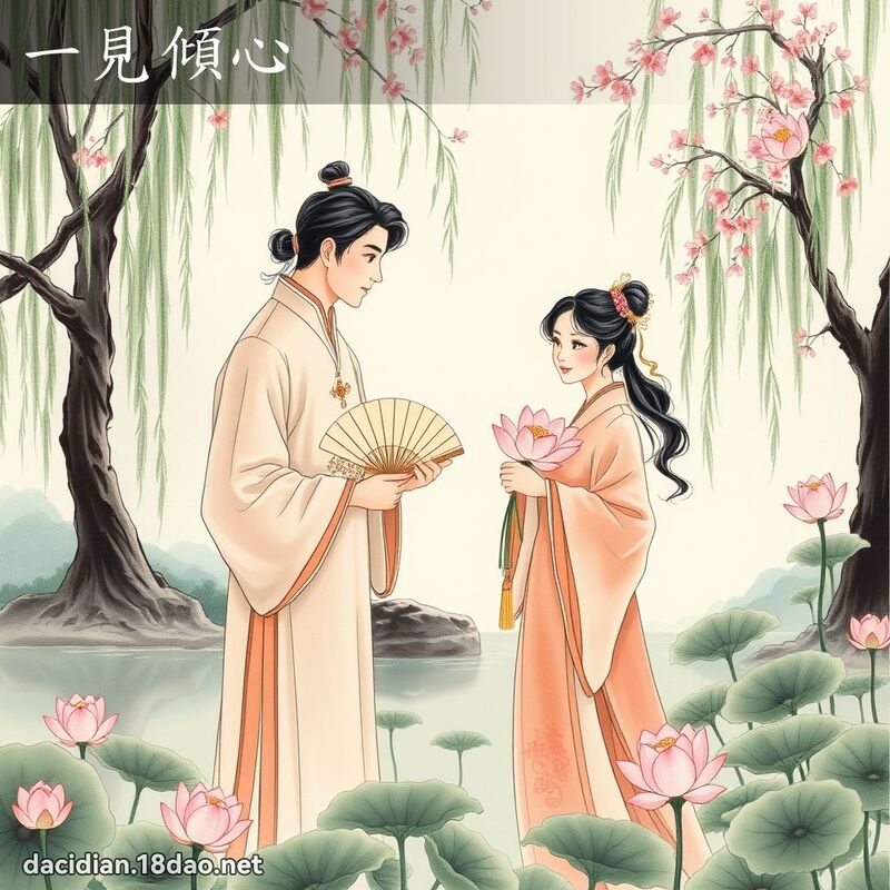 一见倾心 配图